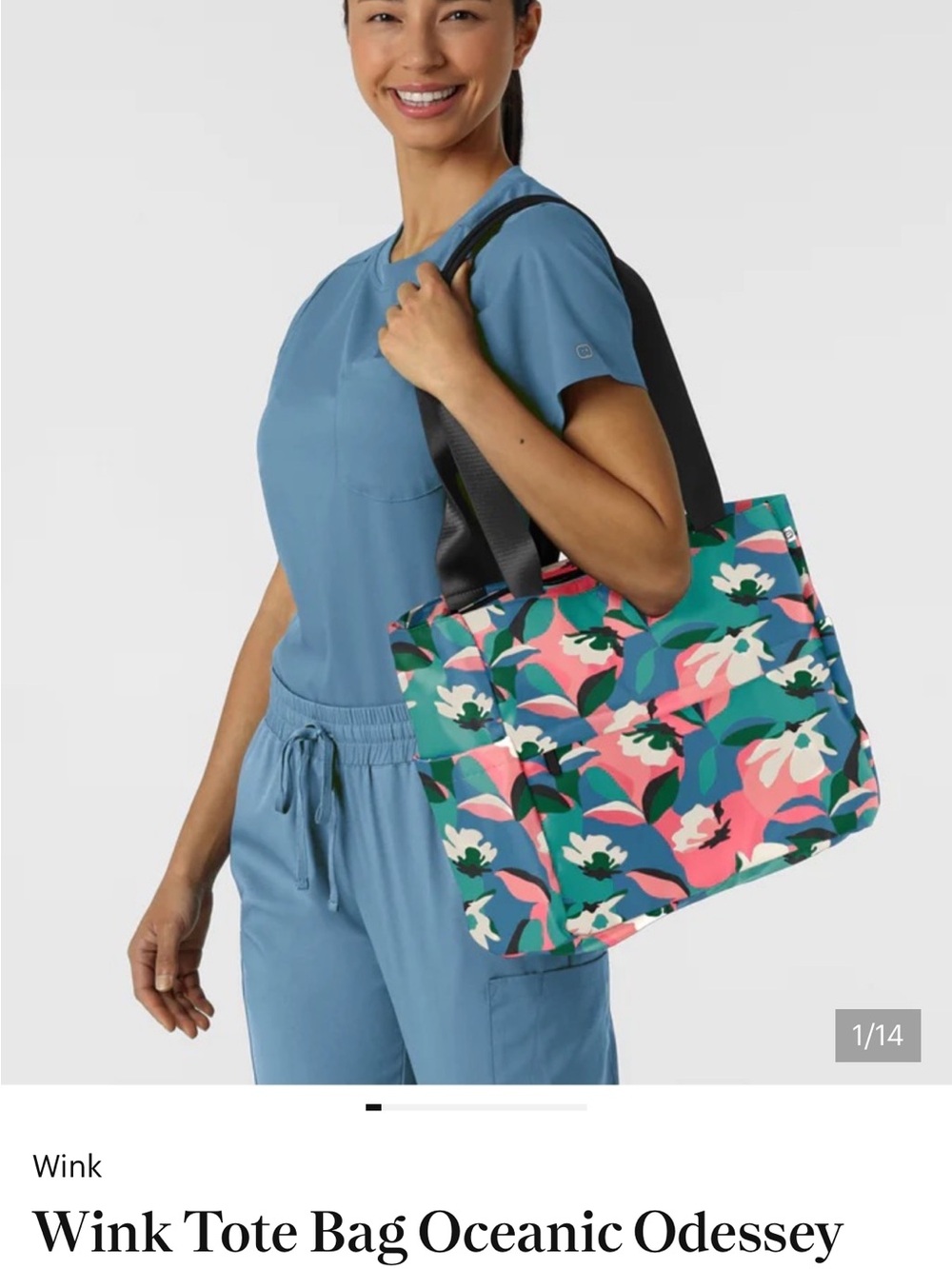Wonder Wink Nurse Tote bag
